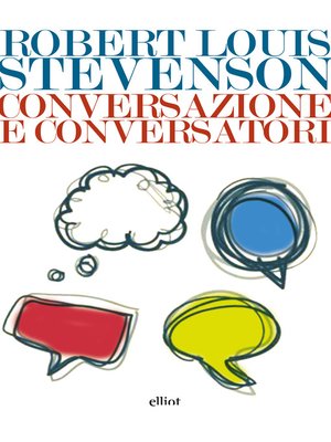 cover image of Conversazione e conversatori